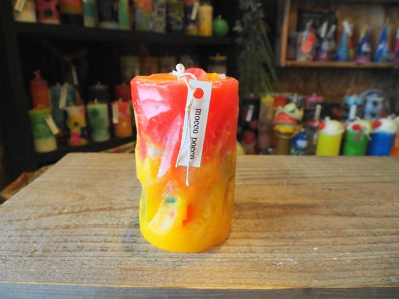 candle　円柱wide7ｃｍ　ｄ3361