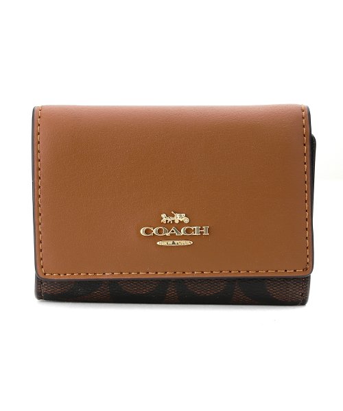 COACH コーチ アウトレット 3つ折り財布 CM761 IMW6S