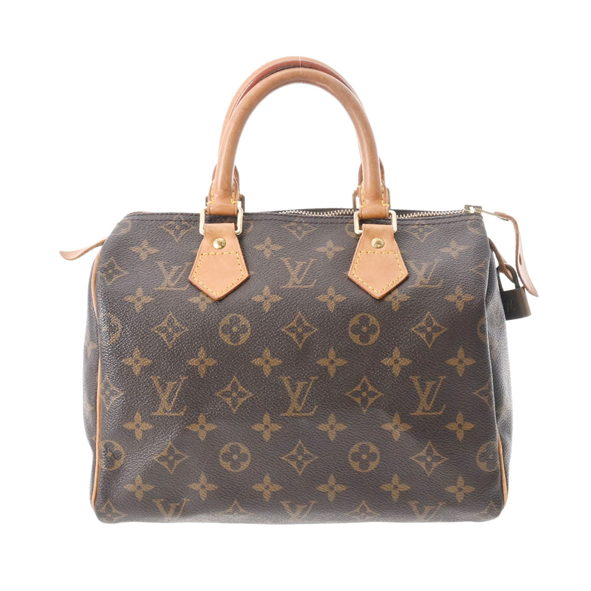 LOUIS VUITTON ルイヴィトン モノグラム スピーディ25 ブラウン M41109 レディース モノグラムキャンバス ハンドバッグ Bランク 中古 