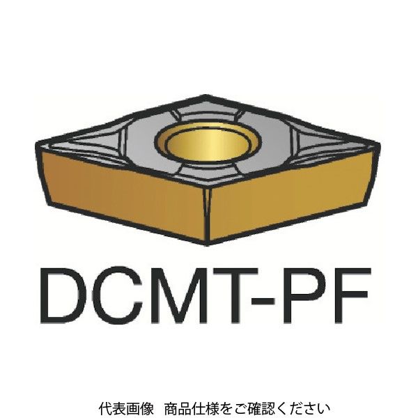 サンドビック コロターン107 旋削用ポジ・チップ DCMT 11 T3 02-PF 1515 359-0941（直送品）