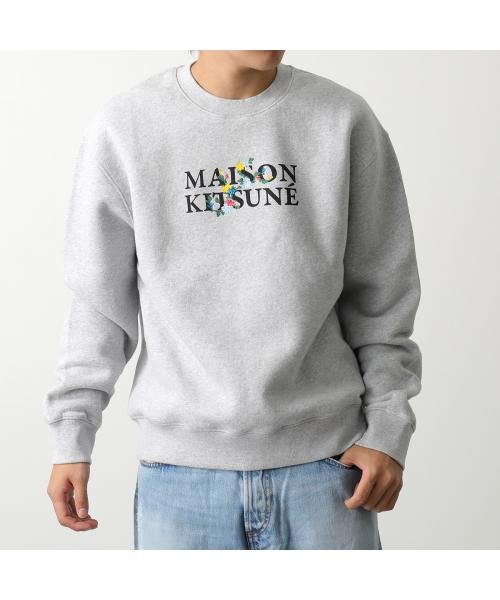 MAISON KITSUNE トレーナー FLOWERS COMFORT LM00308KM0307