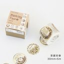 SALE!クリスマススタンプ　Gold Stamp ♡マスキングテープ　和紙