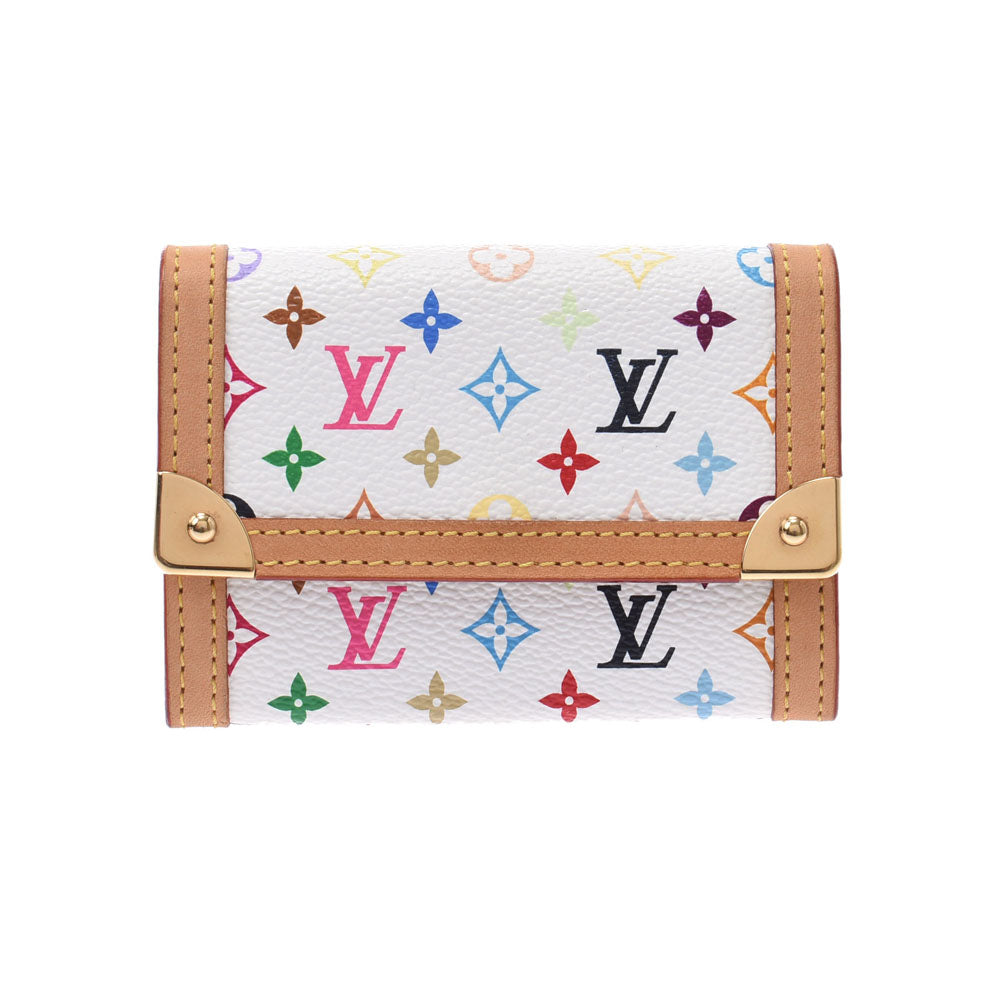 LOUIS VUITTON ルイヴィトン マルチカラー ポルトモネ プラ ブロン M92657 レディース モノグラムマルチカラー コインケース ABランク 中古 