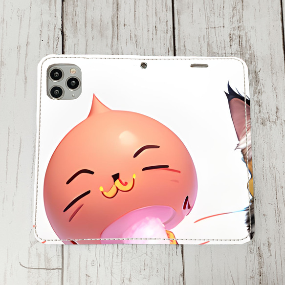 iphoneケース1-4-21 iphone 手帳 猫・ネコ、ねこちゃん 箱17 かわいい アイフォン iface