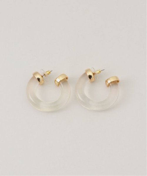 【Kenneth Jay Lane/ケネス ジェイ レーン】clear earring：ピアス