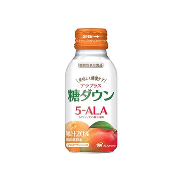 ＳＢＩアラプロモ アラプラス 糖ダウン 5-ALA ドリンク 100mL FCT7199