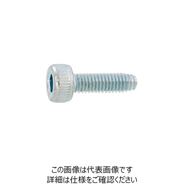 SUNCO 三価ホワイト CAP CRAB3 Sタイプねじ 3×10 （500本入） 247-2044（直送品）