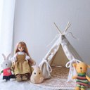 ⭐️人形用Teepee ティーピー　テント　リカちゃん　イーマリーちゃんサイズ