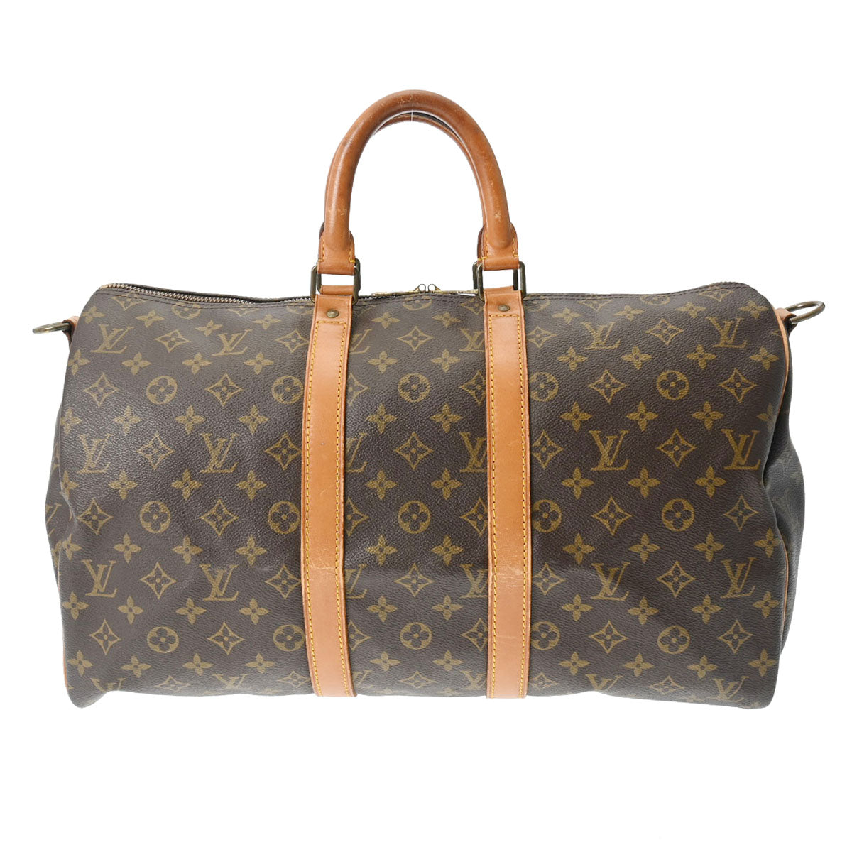 LOUIS VUITTON ルイヴィトン モノグラム キーポル バンドリエール 45 2WAY ブラウン M41418 ユニセックス モノグラムキャンバス ボストンバッグ Bランク 中古 