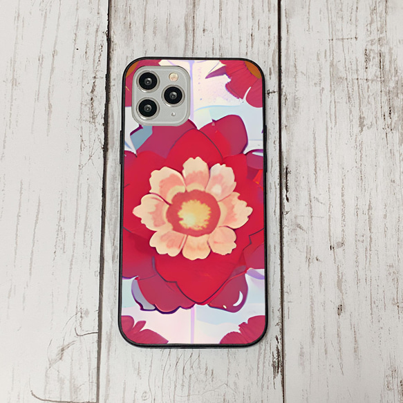 iphonecase4-2_9 iphone 強化ガラス お花(ic) アイフォン iface ケース