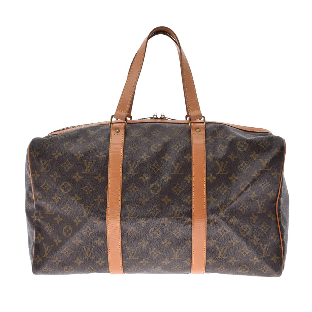 LOUIS VUITTON ルイヴィトン モノグラム サックスープル45 ブラウン M41624 レディース モノグラムキャンバス ボストンバッグ Bランク 中古 