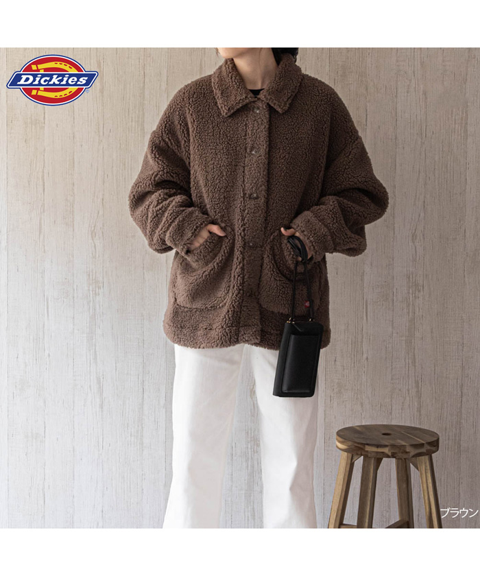 マックハウス（レディース）/Dickies ディッキーズ ボアジャケット 3487－8930