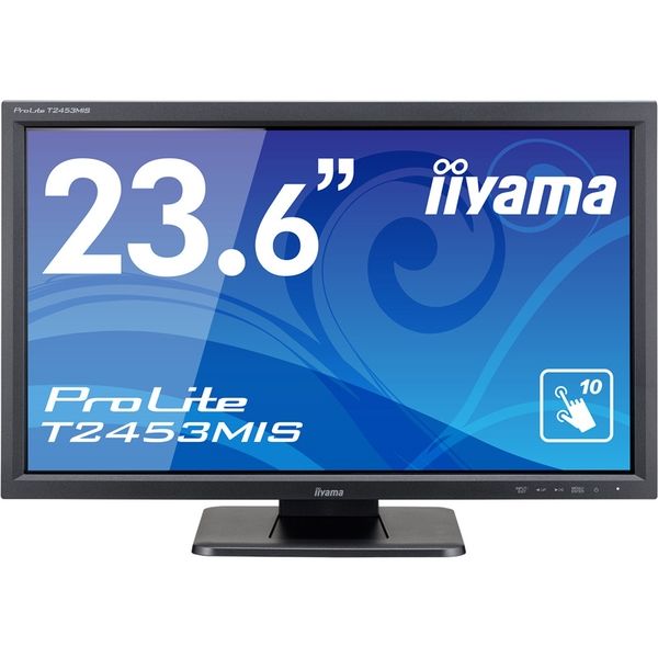 iiyama タッチパネル液晶ディスプレイ　２３．６型　／１９２０ｘ１０８０　T2453MIS-B1　1台（直送品）