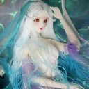 BJD 1/3 1/4  1/6人形 ドール用ウィッグ カツラ 耐熱 ハンドメイドzxww-24