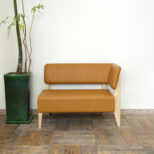 1.5s Standard-L(左) sofa（NA×Ba-01キャメル ）