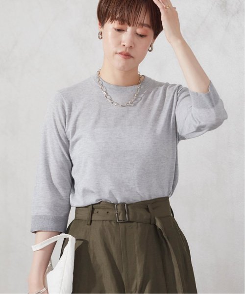 Organic co/Cashmere Tシャツ