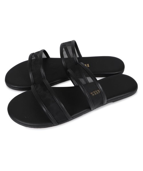 Tkees ティキーズ サンダル スライドサンダル レディース WOMENS SANDAL VIV ブラック ブラウン ベージュ 黒