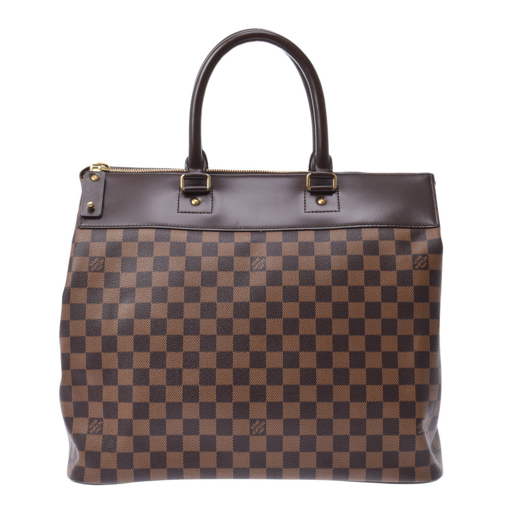 LOUIS VUITTON ルイヴィトン ダミエ グリニッジPM ブラウン N41165 ユニセックス ダミエキャンバス ボストンバッグ Aランク 中古 