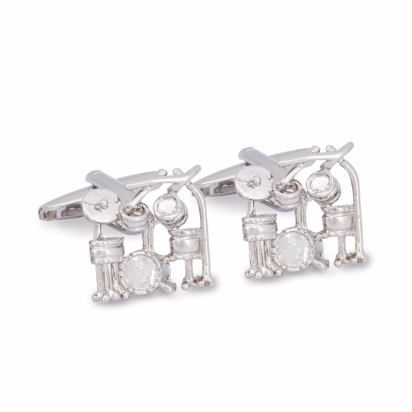 Drum Set Cufflinks