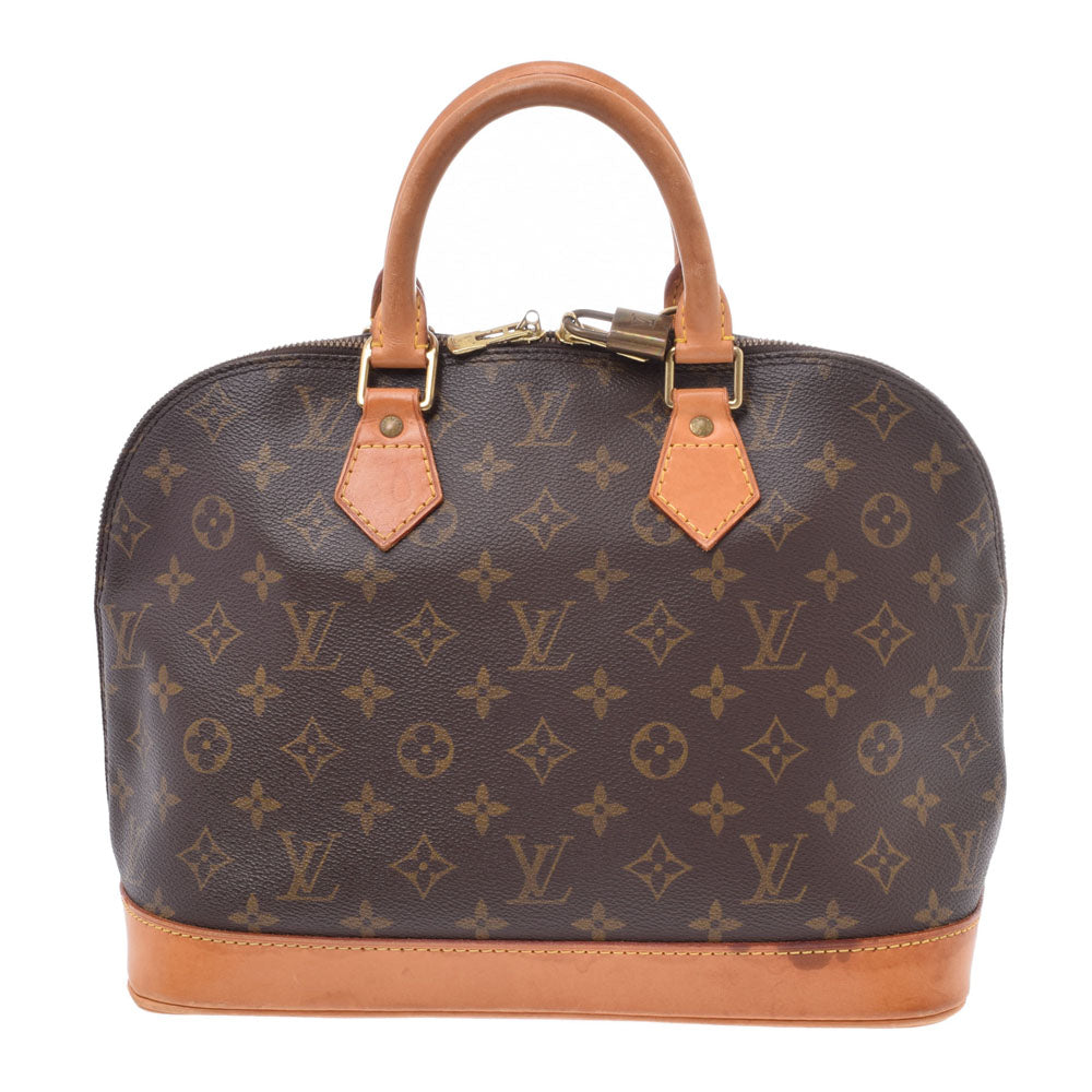 LOUIS VUITTON ルイヴィトンアルマ   14145 ブラウン レディース モノグラムキャンバス ハンドバッグ M51130  中古