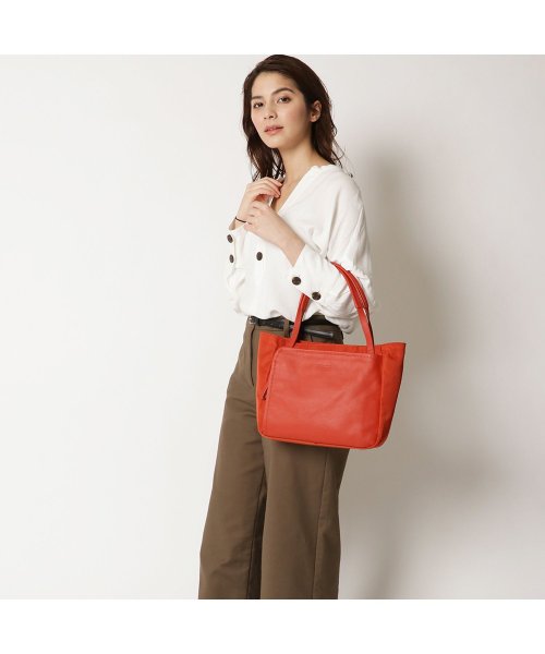 イザック Y’SACCS トートバッグ レディース Sサイズ SQUARE TOTE BAG ネイビー グレージュ ブラウン Y91－05－01