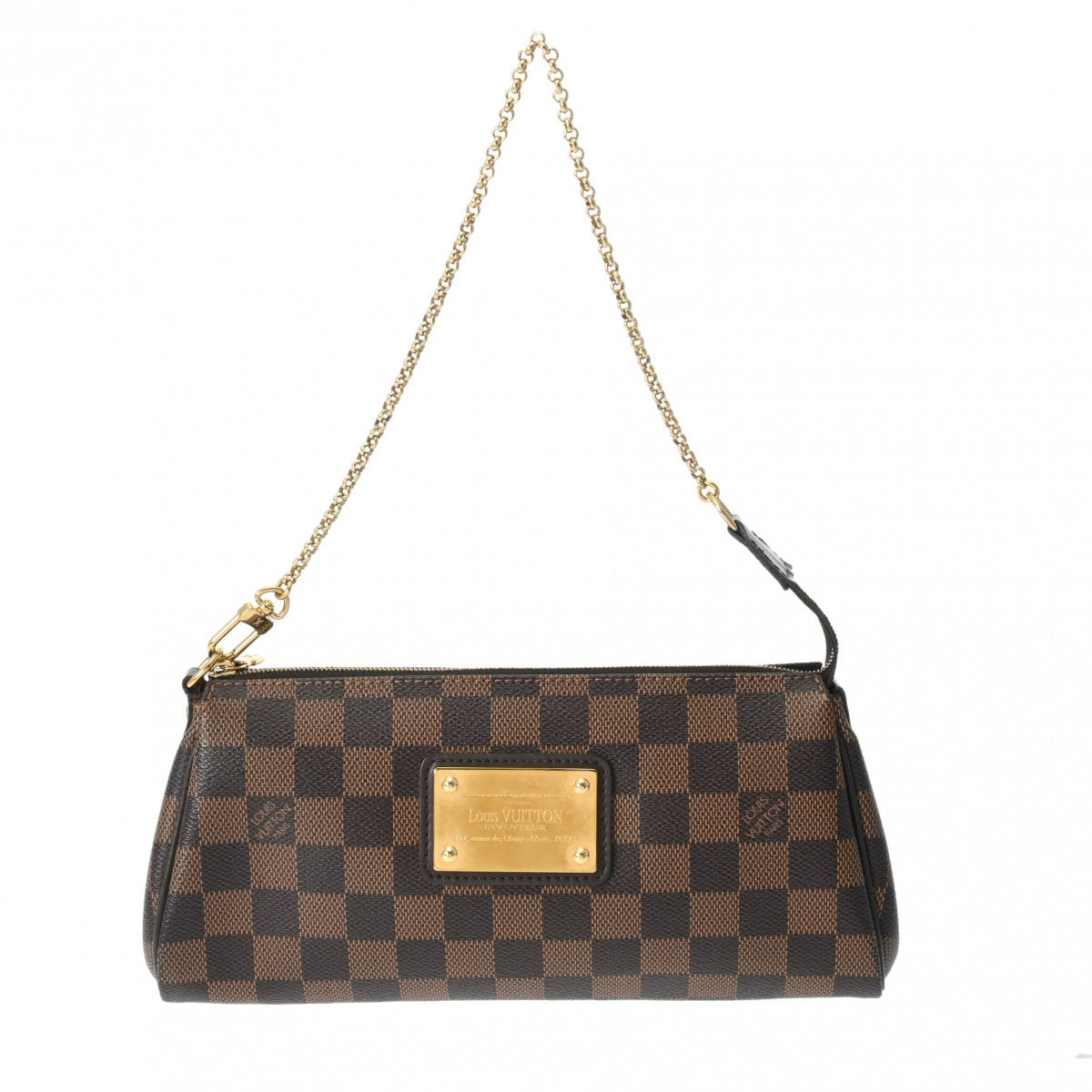 LOUIS VUITTON ルイヴィトン ダミエ エヴァ 2WAY ブラウン N55213 レディース ダミエキャンバス ショルダーバッグ ABランク 中古 