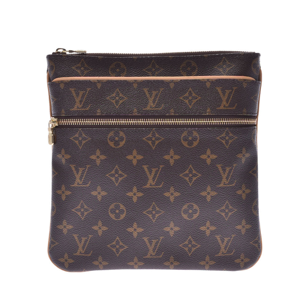 LOUIS VUITTON ルイヴィトン モノグラム ヴァルミー ブラウン M40524 ユニセックス ショルダーバッグ Aランク 中古 