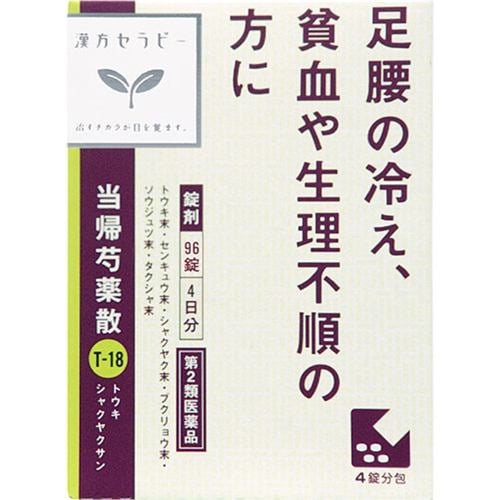 【第2類医薬品】 クラシエ薬品 クラシエ当帰芍薬散錠 (96錠)