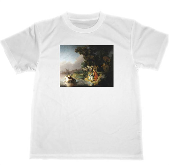 レンブラント　ドライ　Tシャツ　名画　絵画　アート　グッズ　エウロペの誘拐