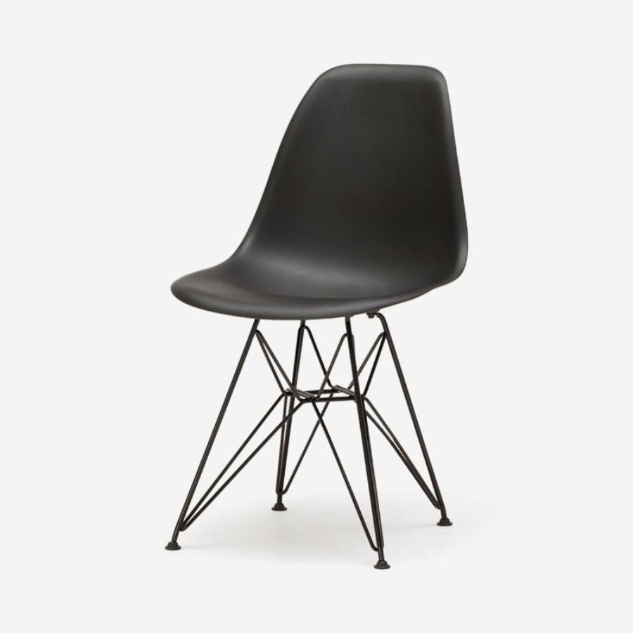 Herman Miller | EAMES サイドシェルチェア BLACK / BLACK WIRE BASE