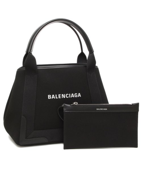 バレンシアガ ハンドバッグ ネイビースモールカバス レオパード柄 ブラック マルチカラー レディース BALENCIAGA 3399332 AAME 1092