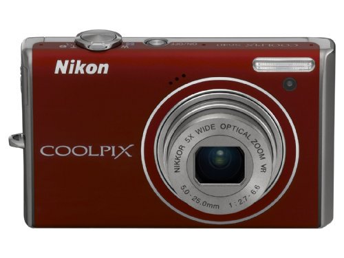 Nikon デジタルカメラ COOLPIX (クールピクス) S640 プライムレッド S640RD【中古品】