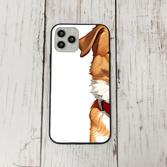 iphoneケース4-1-6 iphone 強化ガラス 犬・いぬ・ワンちゃん 箱13 かわいい アイフォン iface