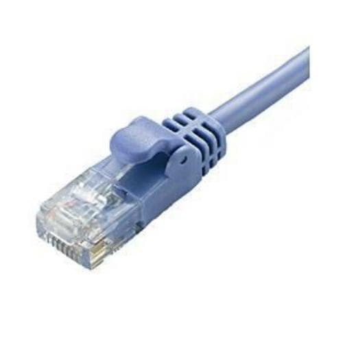 エレコム LD-GPY／BU10CAT6準拠 Gigabit やわらかLANケーブル ヨリ線 ブルー 10m