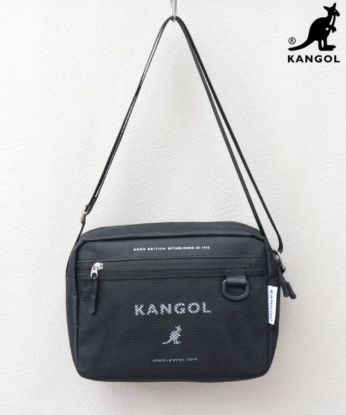 KANGOL カンゴール 横型 ミニショルダーバッグ ミニバッグ シンプル タウンユース 旅行 アウトドア