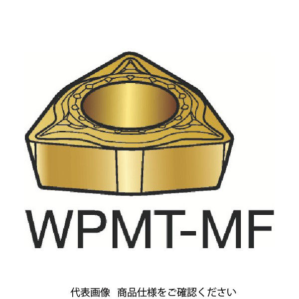 サンドビック コロターン111 旋削用ポジ・チップ WPMT 04 02 04-MF 1125 358-3309（直送品）