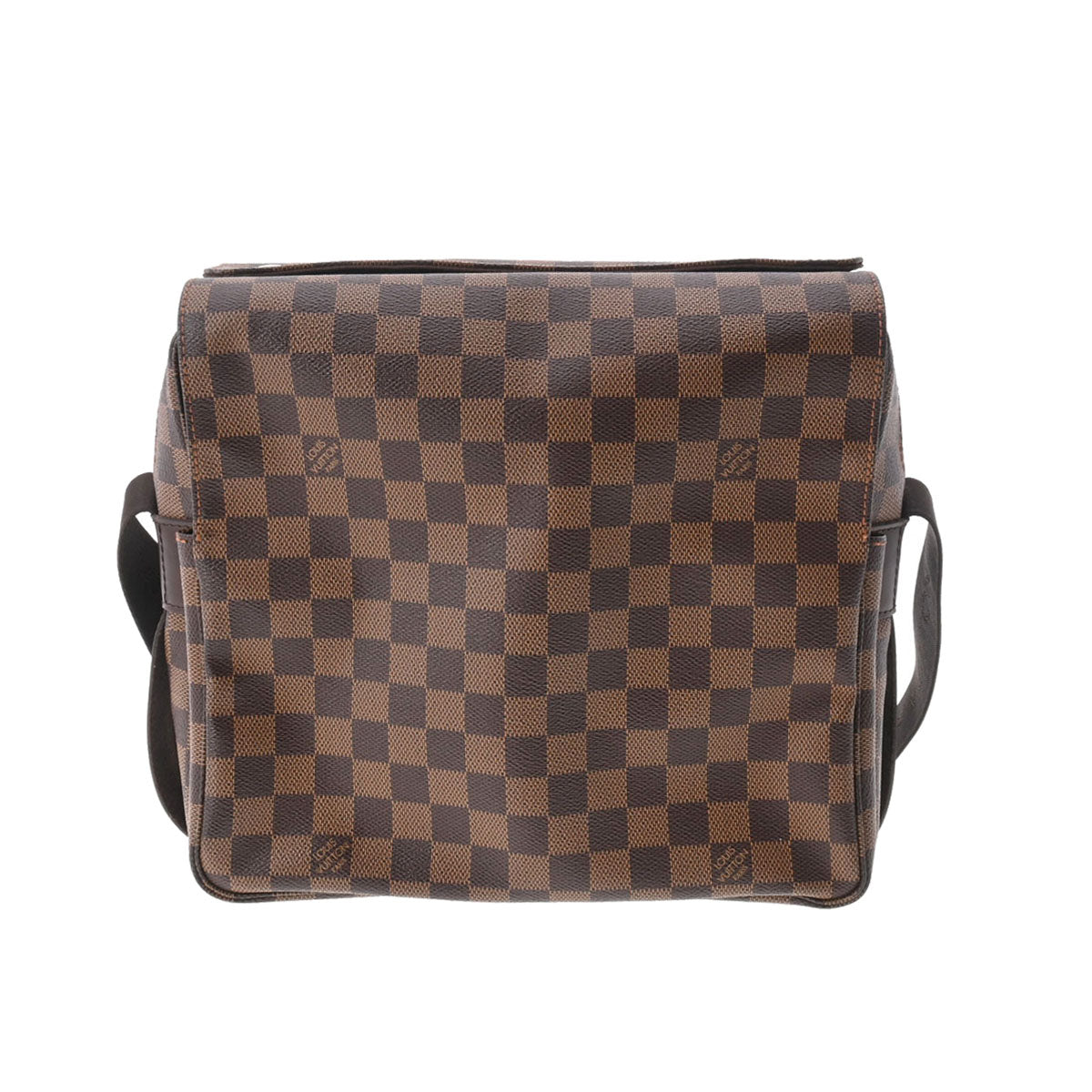 LOUIS VUITTON ルイヴィトン ダミエ ナヴィグリオ ブラウン N45255 レディース ダミエキャンバス ショルダーバッグ ABランク 中古 