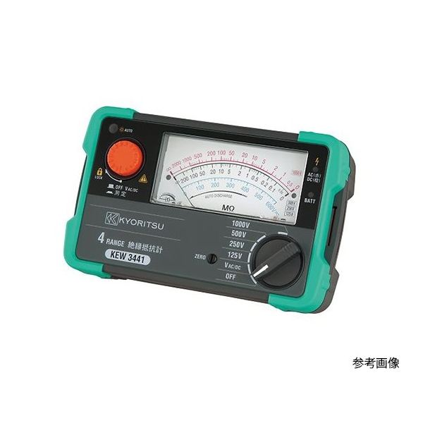 イチネンTASCO 4レンジ絶縁抵抗計 TA453CB 1個 64-0829-63（直送品）