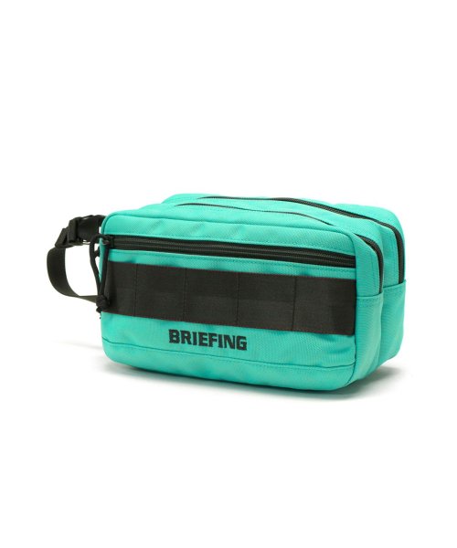 【日本正規品】ブリーフィング ゴルフ BRIEFING GOLF TURF DOUBLE ZIP POUCH ECO CANVAS CR BRG231G93