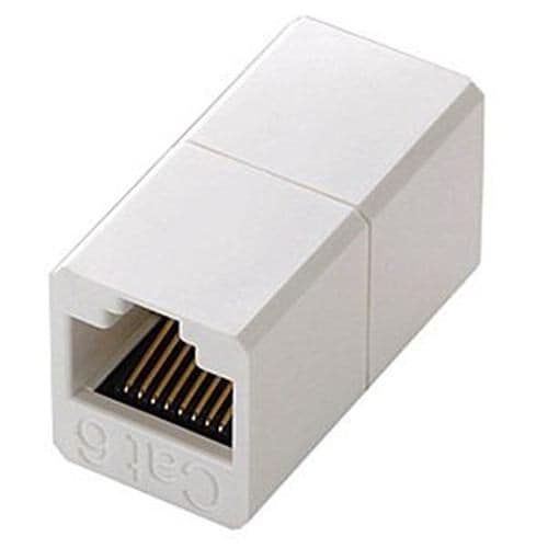 エレコム 延長コネクタ LANRJ45