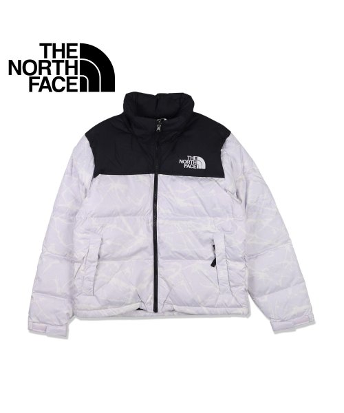 ノースフェイス THE NORTH FACE ダウン ジャケット ヌプシ レトロ レディース PRINTED 1996 RETRO NUPTSE JACKET