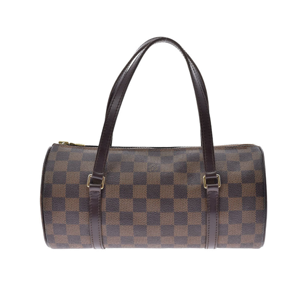 LOUIS VUITTON ルイヴィトン ダミエ パピヨンPM ブラウン N51304 レディース ダミエキャンバス ハンドバッグ Bランク 中古 