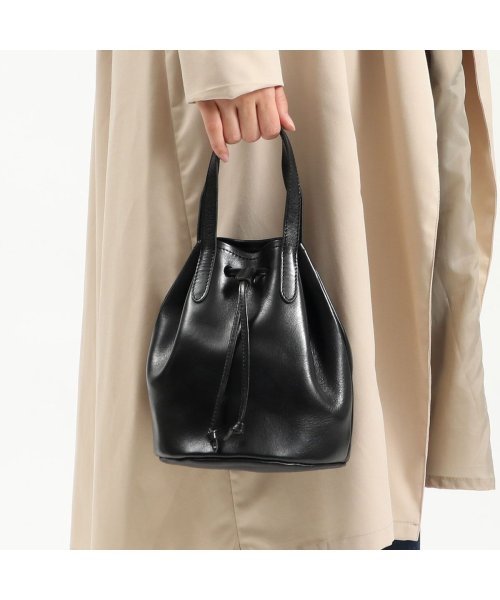 ブランクレ blancle トートバッグ NUME SHRINK BASIC MINI PURSE TOTE レザー 巾着バッグ  日本製 bc1119