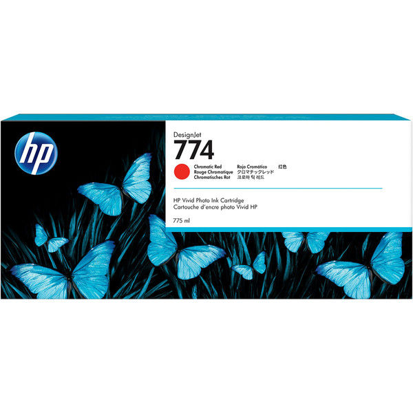 HP（ヒューレット・パッカード） 純正インク HP774 CRレッド P2W02A 1個（直送品）