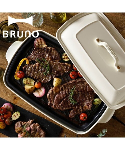 BRUNO ブルーノ ホットプレート 焼肉 ホットプレート グランデサイズ用 オプション プレート 大型 大きい 大きめ 料理 パーティ キッチン 家電 ブラッ