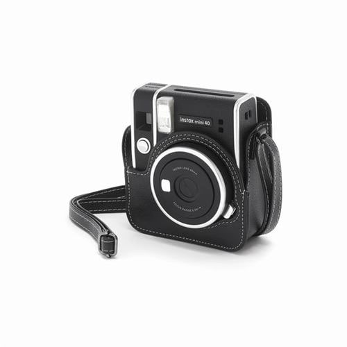 富士フイルム INSTAX mini 40専用ケース チェキ ブラック