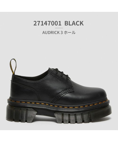 Dr.Martens ドクターマーチン  27147001 27815211 AUDRICK 3EYE SHOE オウドリック スリーホールシューズ