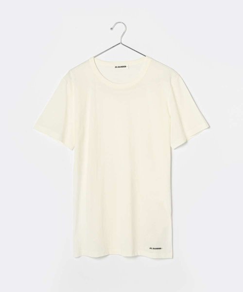 ジルサンダー プラス JIL SANDER+ J47GC0012 J45031 Tシャツ メンズ トップス 半袖 ロゴ カジュアル 春夏 コットン カットソー