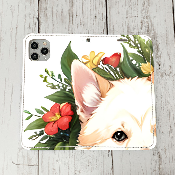 iphoneケース2-2-37 iphone 手帳 犬・イヌ・ワンちゃん 箱11 かわいい アイフォン iface