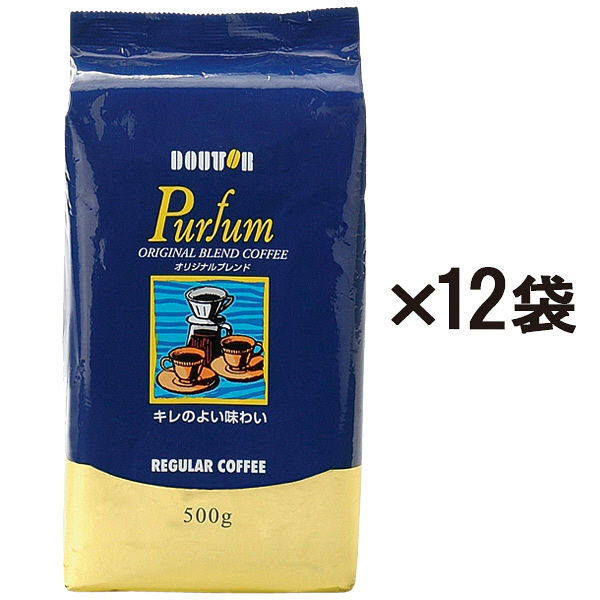 【コーヒー粉】ドトールコーヒー　パルファン　1ケース（500g×12袋）  オリジナル